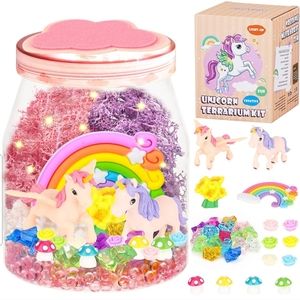 Light Up Unicorn Terrarium Kit for Kids (add to any order for $8)